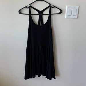 Urban Outfitters Kimchi Blue black knit skater dress